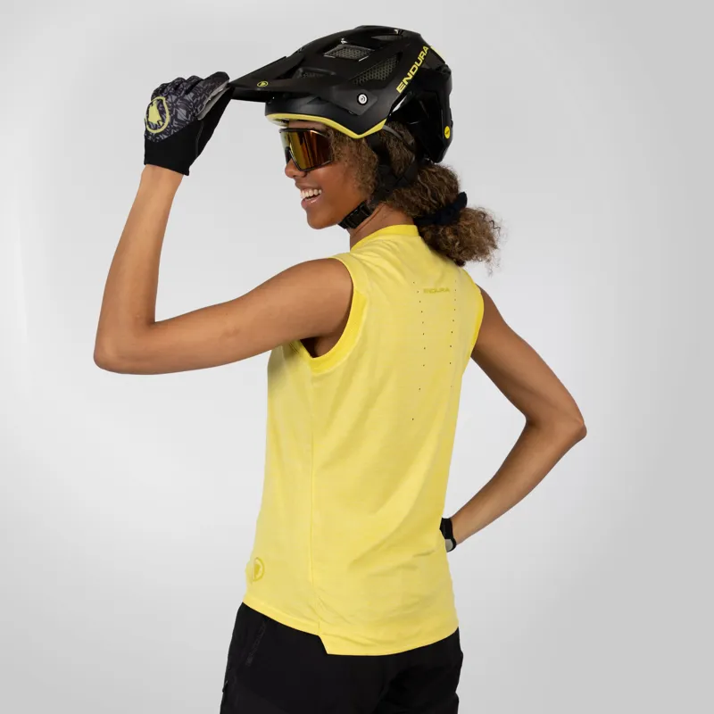 Endura SingleTrack Women's Tank Top Sulphur-3